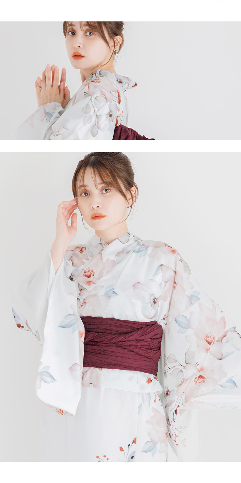 Dita ディータ 2way浴衣 2024ワンピース　水彩の幻想牡丹 Dita ディータ 2way浴衣 2024ワンピース 水彩の幻想牡丹 - メルカリ